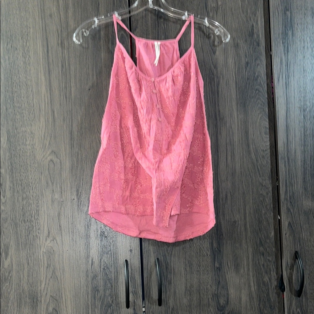 FLASH SALE! Anthropologie pink tank top size XS